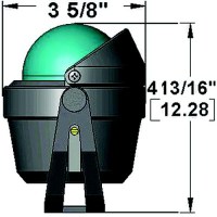 Explorer Bracket Mt. Compass, Black - B-51Clm - 128-B51F1